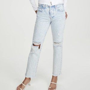 alice + olivia Amazing High Rise Boyfriend Jeans